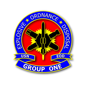 Navy EOD Group One logo