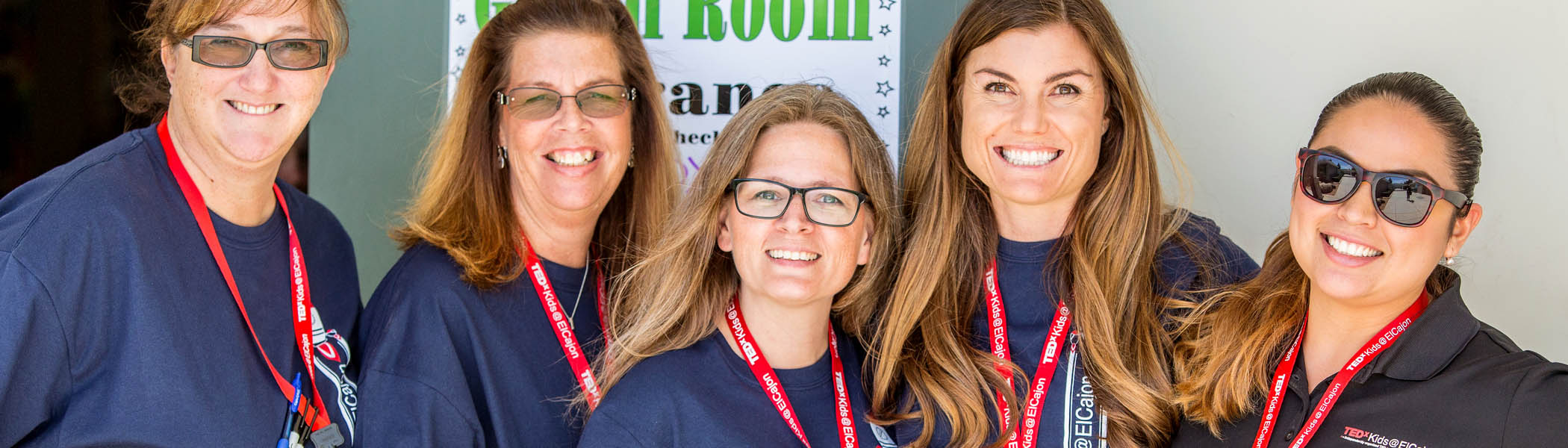 TEDxKids@ElCajon green room volunteers